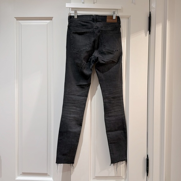 Madewell 9" Mid-Rise Skinny Jeans in Black Sea - Size 25 - Picture 5 of 5
